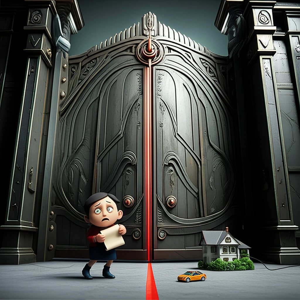 재당첨 제한 및 중복 청약 금지 표지판 이미지